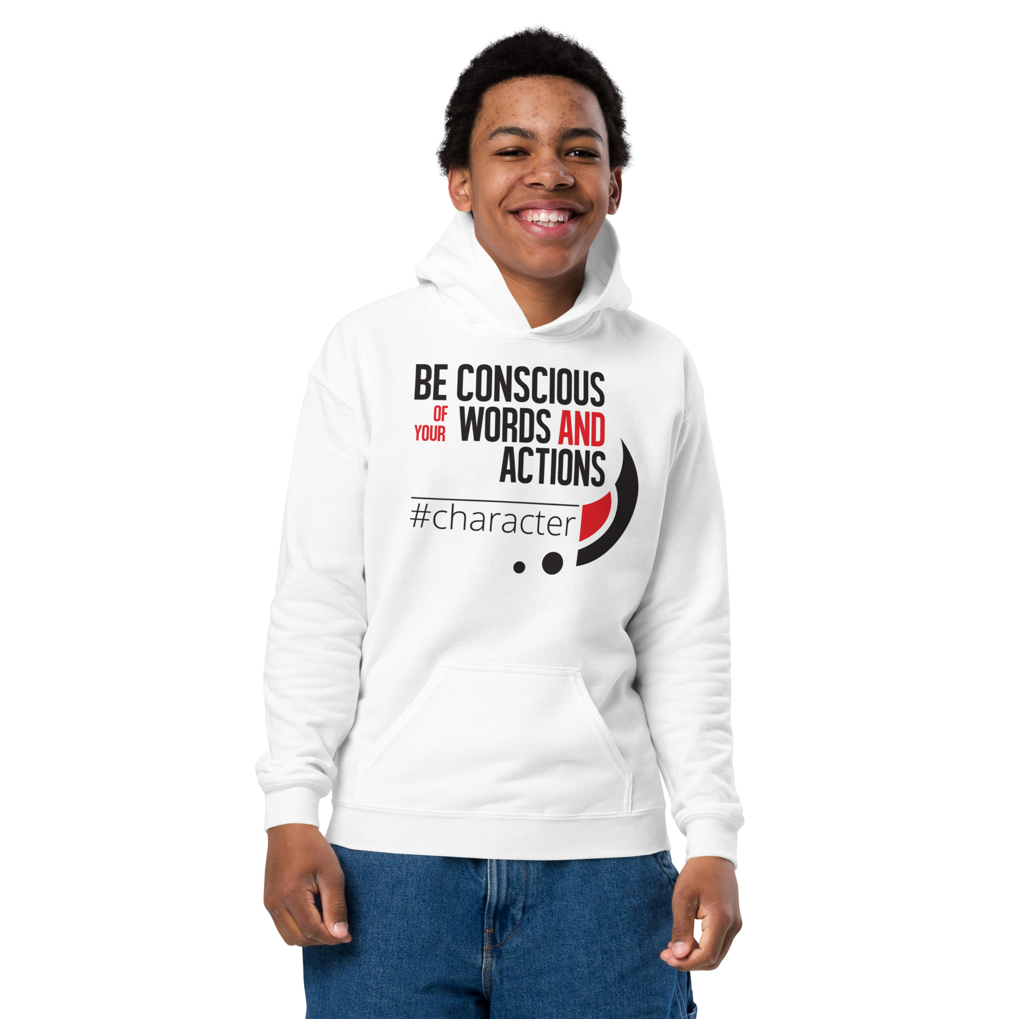 Youth heavy blend hoodie - Image 6